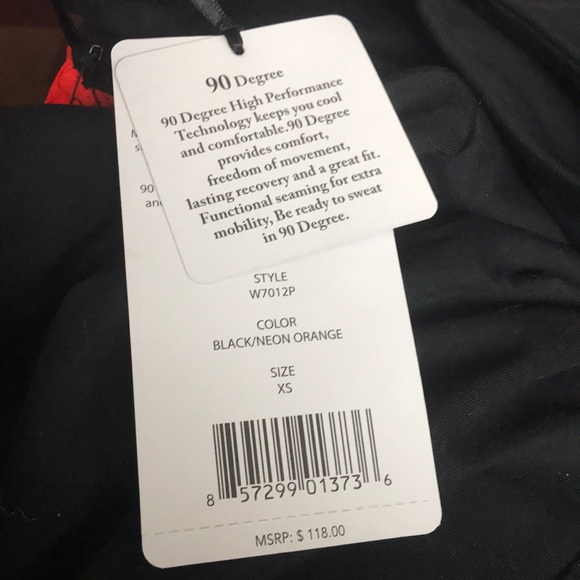 90 degree by reflex workout yoga leggings - Picture 6 of 6